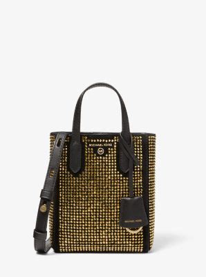 suede michael kors bag|michael kors embellished bag.